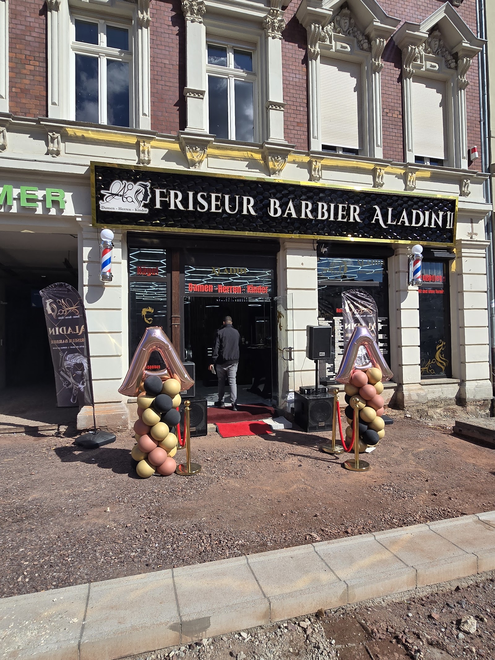 Innenraum Friseur Barbier Aladin in Stendal